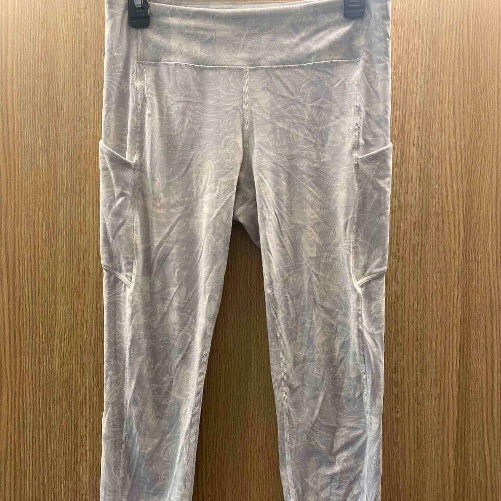 Lululemon White Yoga Pants